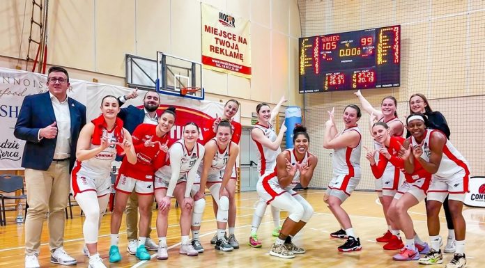 Charakter, trójki i zimna krew. Widowisko w Bochni – Contimax MOSiR lepszy od Zagłębia Sosnowiec! – ZDJĘCIA