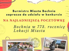 Stwórz pocztówkę na 773-lecie Bochni. Miasto zaprasza do konkursu
