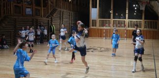 Młodzi szczypiorniści zagrali 250 metrów pod ziemią