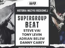 Historia rocka w MDK. W piątek spotkanie poświęcone SUPERGROUP BEAT