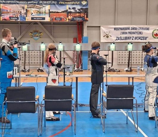 Strzelcy Promienia Bochnia w czołówce międzynarodowych zawodów w Pucku