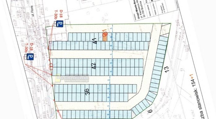 Bochnia planuje nowe miejsca parkingowe w centrum – na „ruskim rynku” i przy ul. Galasa