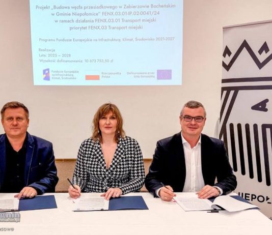 Park & Ride w Zabierzowie Bocheńskim. Podpisano umowę na inwestycję za ponad 13,7 mln zł