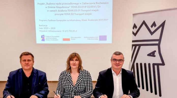 Park & Ride w Zabierzowie Bocheńskim. Podpisano umowę na inwestycję za ponad 13,7 mln zł