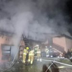 Pożar budynku gospodarczego w Czchowie