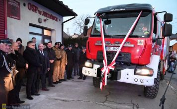 Nowy wóz strażacki dla OSP Jodłówka. Sprzęt za 1,3 mln zł już w służbie – ZDJĘCIA