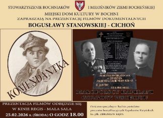Bochnia. W środę prezentacja filmów „Komendantka” i „Małopolscy kapelani Golgoty Wschodu”