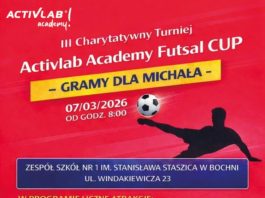 Gramy dla Michała! W sobotę w Bochni charytatywny turniej futsalowy