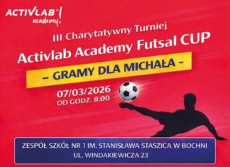 Gramy dla Michała! W Bochni odbędzie się charytatywny turniej futsalowy