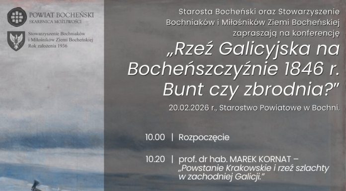 Konferencja o rabacji galicyjskiej w 180. rocznicę wydarzeń