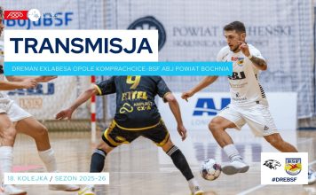 BSF gra dziś z Dremanem Opole – TRANSMISJA