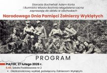 Narodowy Dzień Pamięci Żołnierzy Wyklętych w Bochni – PROGRAM