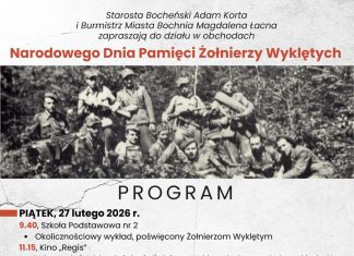 Narodowy Dzień Pamięci Żołnierzy Wyklętych w Bochni – PROGRAM