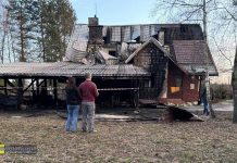 Uruchomiono zbiórkę dla rodziny poszkodowanej w pożarze domu w Mokrzyskach. Straty są ogromne – ZDJĘCIA