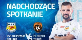 Kolejny ważny mecz BSF. W niedzielę w Bochni zagra z FC Reiter Toruń