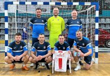 Policjanci z Bochni zajęli drugie miejsce w charytatywnym turnieju w Tarnowie