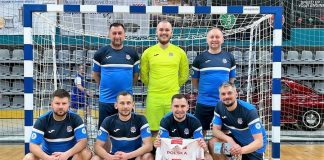 Policjanci z Bochni zajęli drugie miejsce w charytatywnym turnieju w Tarnowie