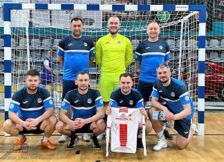 Policjanci z Bochni zajęli drugie miejsce w charytatywnym turnieju w Tarnowie
