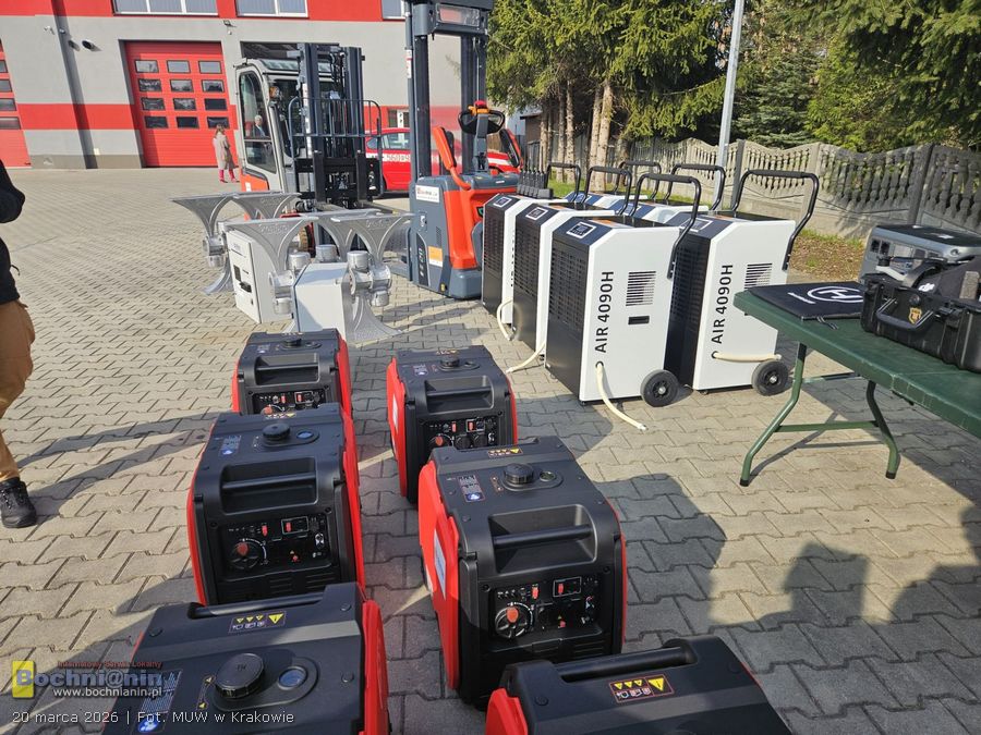 Program OLiOC: Wózki widłowe dla OSP Kłaj