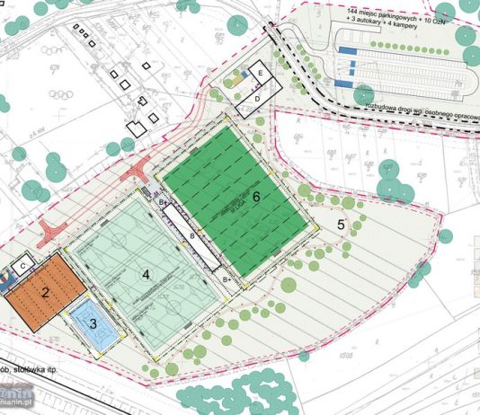 Bochnia. Nowa odsłona Chodenic. Sportowa baza na bezpiecznym terenie – KONCEPCJA