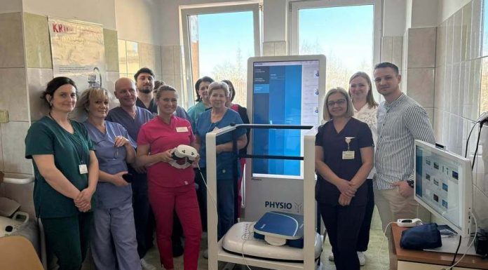 Nowoczesny sprzęt rehabilitacyjny trafił do szpitala w Brzesku – ZDJĘCIA