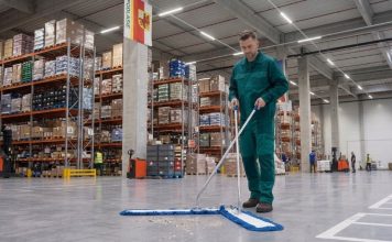 🔸 Profesjonalne sprzątanie z 40% oszczędnością czasu? Poznaj mop nożycowy 2x100cm