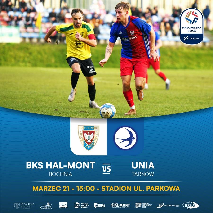 Piłka nożna. W sobotę mecz BKS – Unia Tarnów – TRANSMISJA