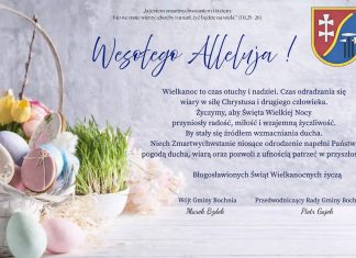 Życzenia od władz Gminy Bochnia