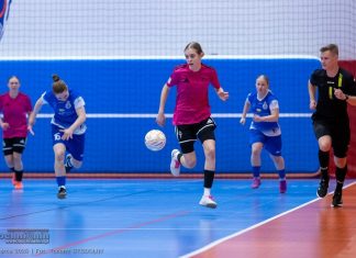 Futsal kobiet. Targowianka wygrała z SMS Łódź. Grad goli w hali w Łapczycy – ZDJĘCIA