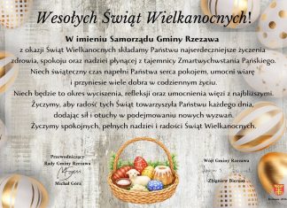 Życzenia od władz Gminy Rzezawa