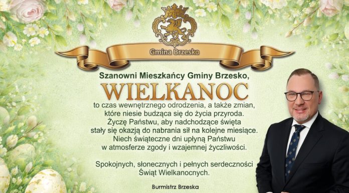 Życzenia od Burmistrza Brzeska