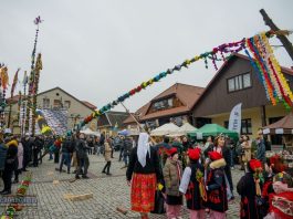 Lipnica Murowana znów zachwyciła! Niestety, jedna z wysokich palm się złamała – ZDJĘCIA