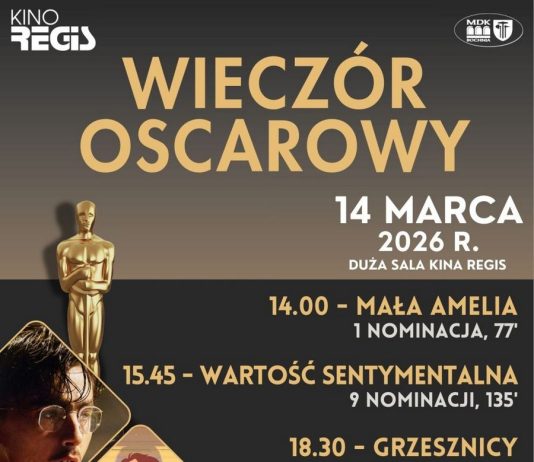 W sobotę XII. Wieczór Oscarowy w Kinie Regis. Jakie filmy na ekranie?