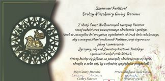 Życzenia od władz Gminy Trzciana
