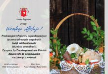 Życzenia od władz Gminy Żegocina