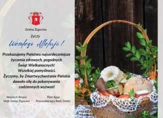 Życzenia od władz Gminy Żegocina