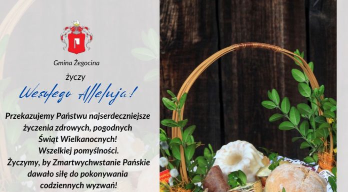 Życzenia od władz Gminy Żegocina