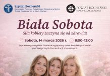„Biała Sobota” w bocheńskim szpitalu. Bezpłatne badania i konsultacje dla kobiet