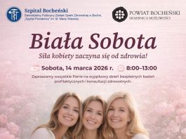 „Biała Sobota” w bocheńskim szpitalu. Bezpłatne badania i konsultacje dla kobiet