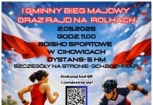 I Gminny Bieg Majowy w Cikowicach. Na starcie staną biegacze i rolkarze