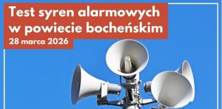 Ćwiczenia alarmowe w Powiecie Bocheńskim – w sobotę zawyją syreny