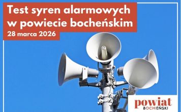 Ćwiczenia alarmowe w Powiecie Bocheńskim – w sobotę zawyją syreny