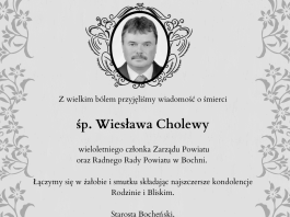 ▪ Kondolencje od władz Powiatu Bocheńskiego