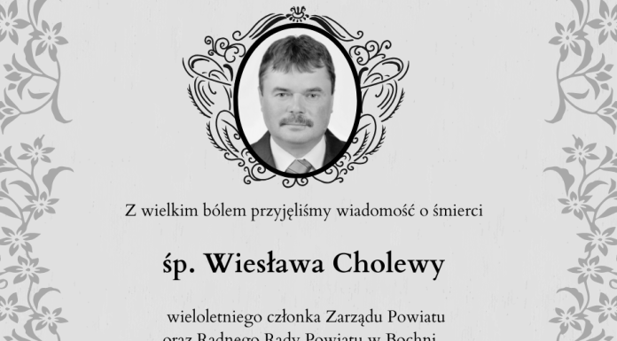 ▪ Kondolencje od władz Powiatu Bocheńskiego