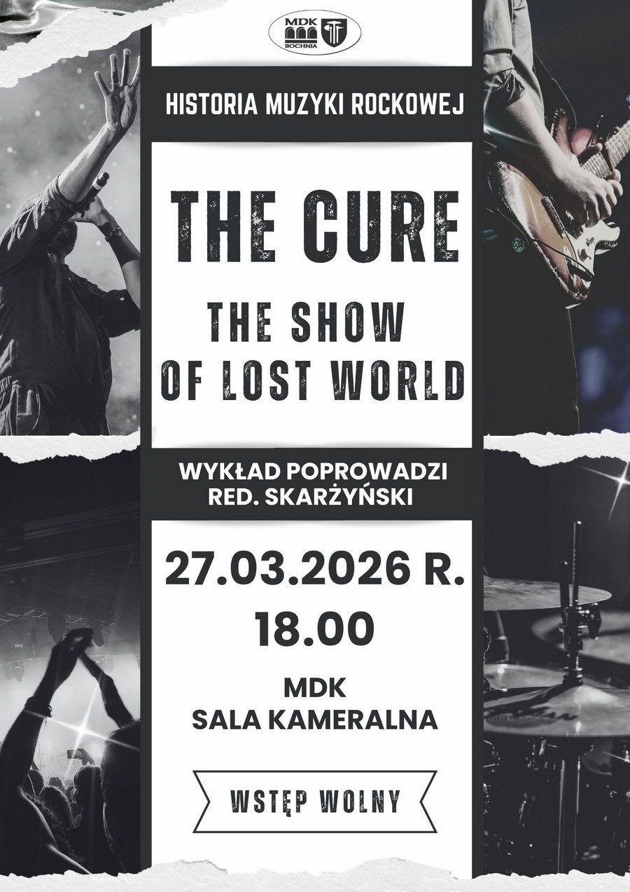 „Historia Rocka” w MDK. Spotkanie o zespole The Cure