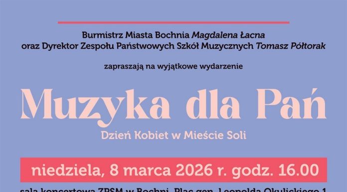 Muzyka dla Pań 2026 – Dzień Kobiet w Mieście Soli