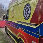 Wypadek quada w Chełmie – pojazd w Rabie, 22-latek zabrany do szpitala – ZDJĘCIA