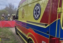 Wypadek quada w Chełmie – pojazd w Rabie, 22-latek zabrany do szpitala – ZDJĘCIA