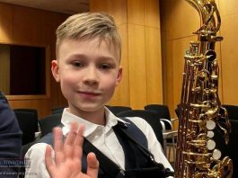 Nowy Wiśnicz. Młody saksofonista z międzynarodowym sukcesem