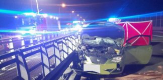 Poważny wypadek na A4 między Brzeskiem a Tarnowem. Lądował śmigłowiec LPR